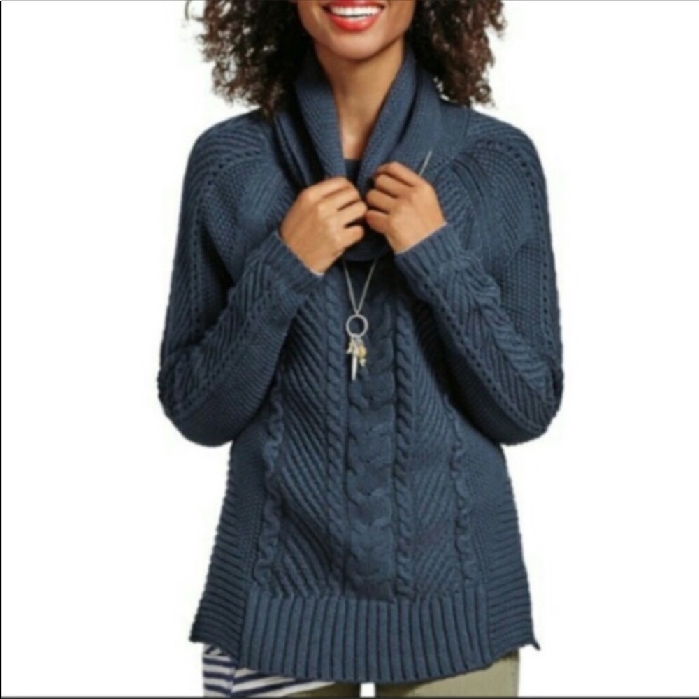 Cabi Sweater Cowl-neck